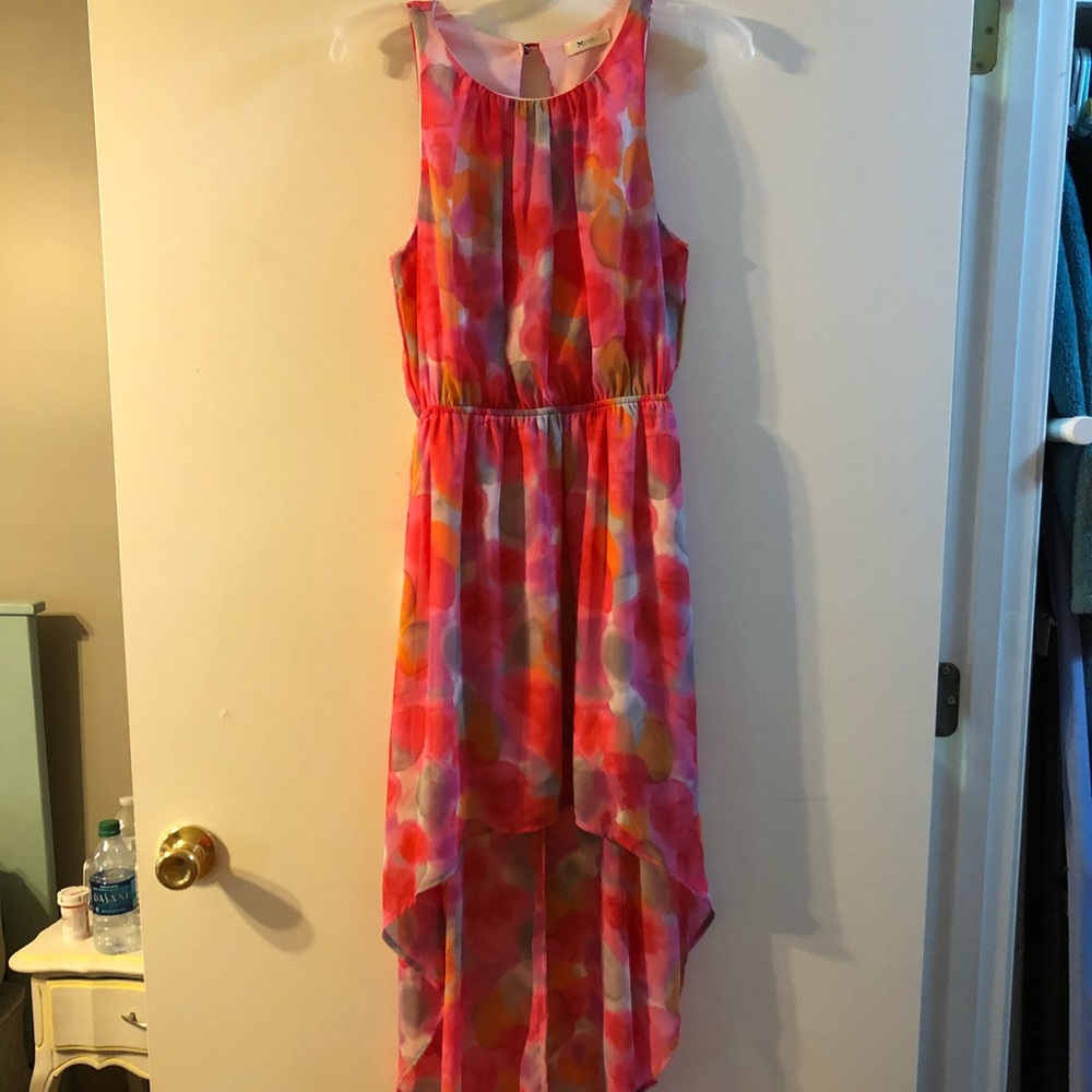 Hi Lo Floral Dress